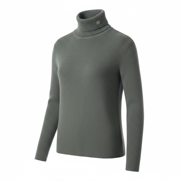 Vintage Ralph Lauren Ribbed Turtleneck Sweater - Picture 2 of 7